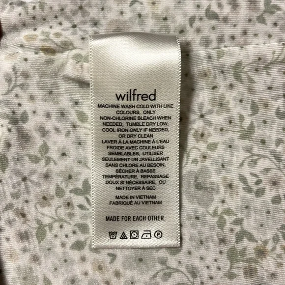 NWOT Aritzia Wilfred Vacay Cropped Tank Top- Size L 👚 - Picture 3 of 4